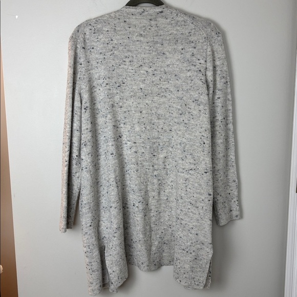Madewell Gray Speckled Long Cardigan - M - Picture 8 of 8